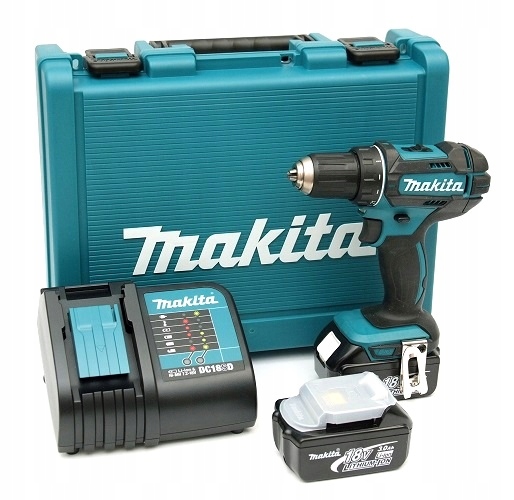 MAKITA DDF482SFE WIERTARKO WKRĘTARKA 18V 2x3.0Ah