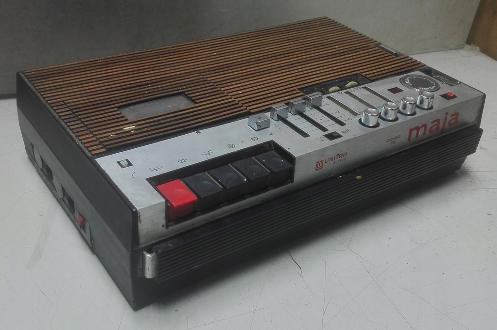 Radiomagnetofon Radio Magnetofon UNITRA ELTRA MAJA