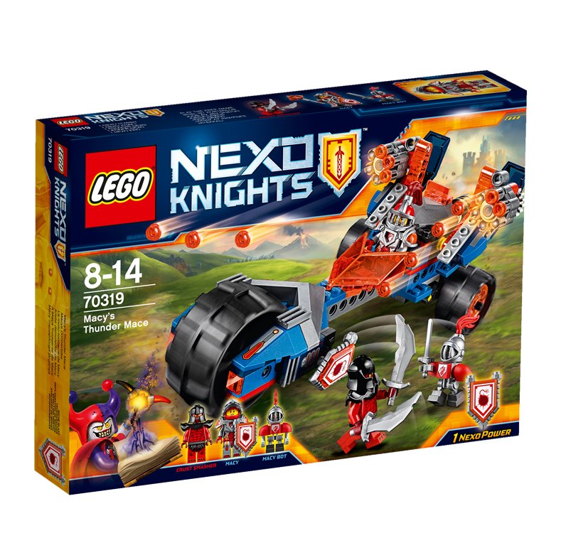 NOWE Lego Nexo Knights - 70319 Gromowa Maczuga Mac