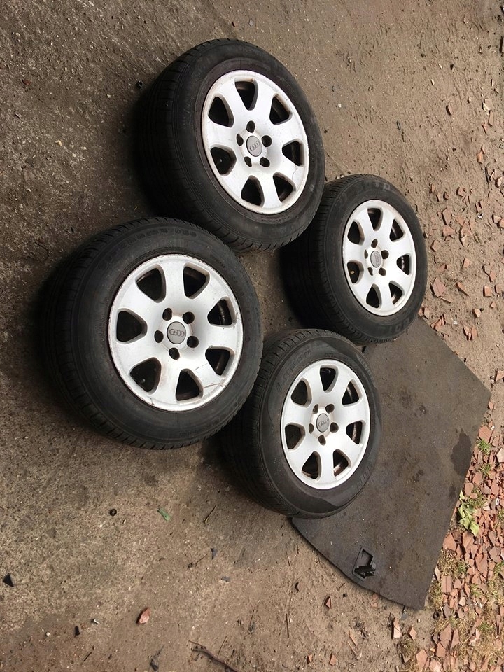 ALUFELGI 15 CALI A4 B5 B6 B7 B8 PASSAT 5X112 4szt
