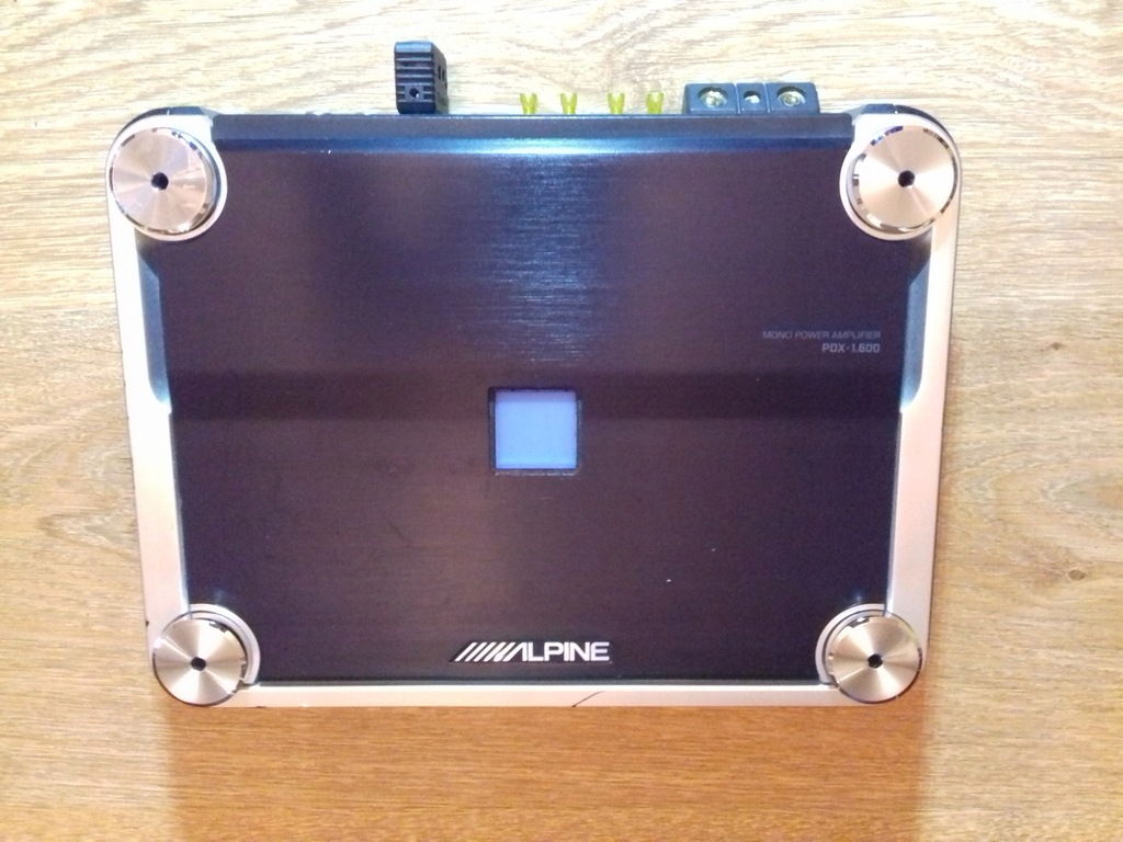 Alpine PDX-1.600 monoblok, moc jakosc styl, klasa