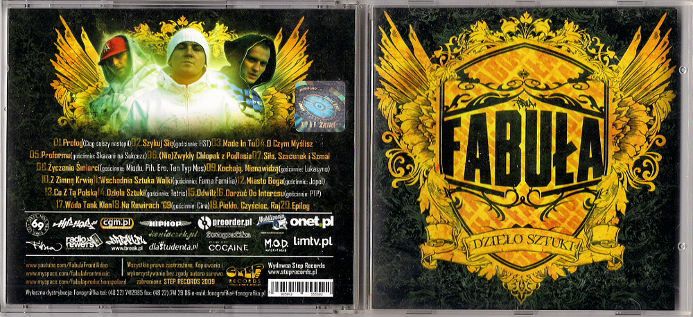 FABUŁA - DZIEŁO SZTUKI, PIERWSZE WYDANIE [CD]