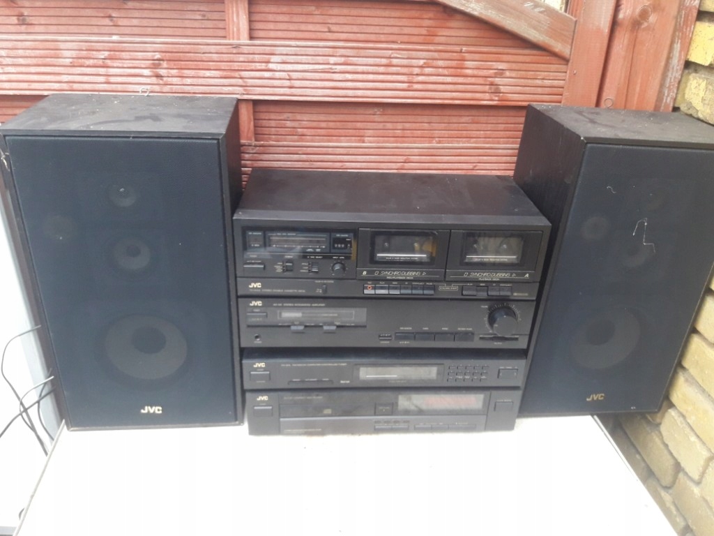 wieza segmentowa jvc stara kultowa