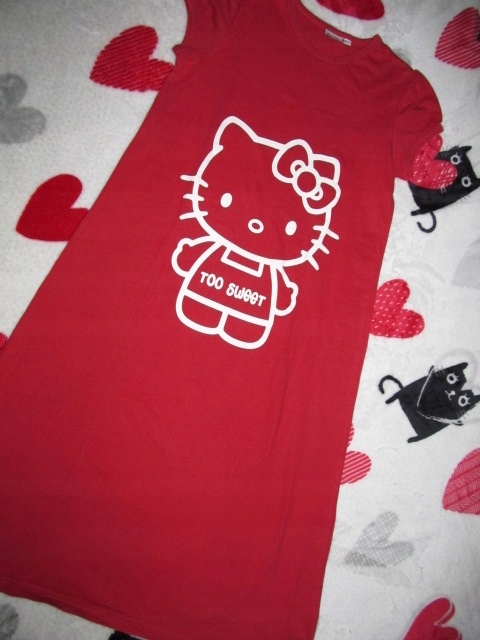 KappAhl koszulka nocna Hello Kitty r. 146/152