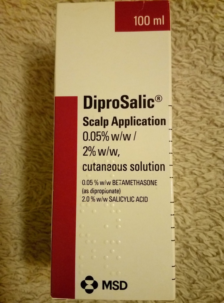 DiproSalic 0,05% płyn 100 ml AZS łuszczyca / nowy