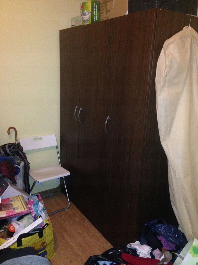 Szafa ubraniowa ciemny brąz IKEA Warszawa