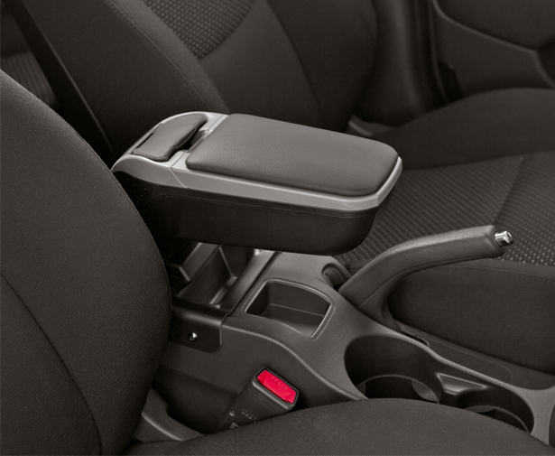 PODŁOKIETNIK Smart Forfour, 2014->, SREBRNY