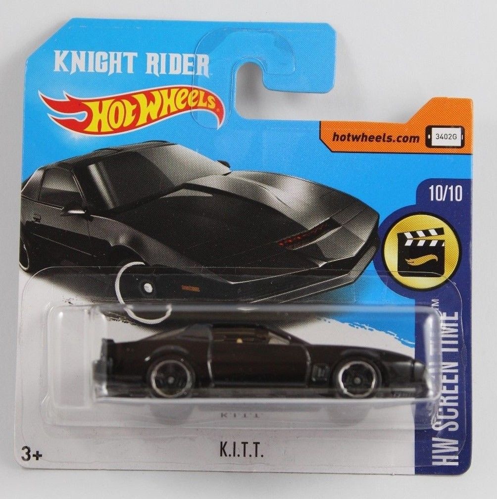 Hot Wheels Knight Rider K I T T Kitt Super Pursuit Mode Hw Screen | Hot ...