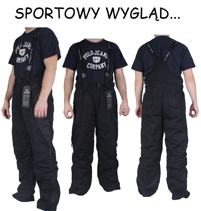 SPODNIE NARCIARSKIE EW-CLUB M,L,XL,XXL