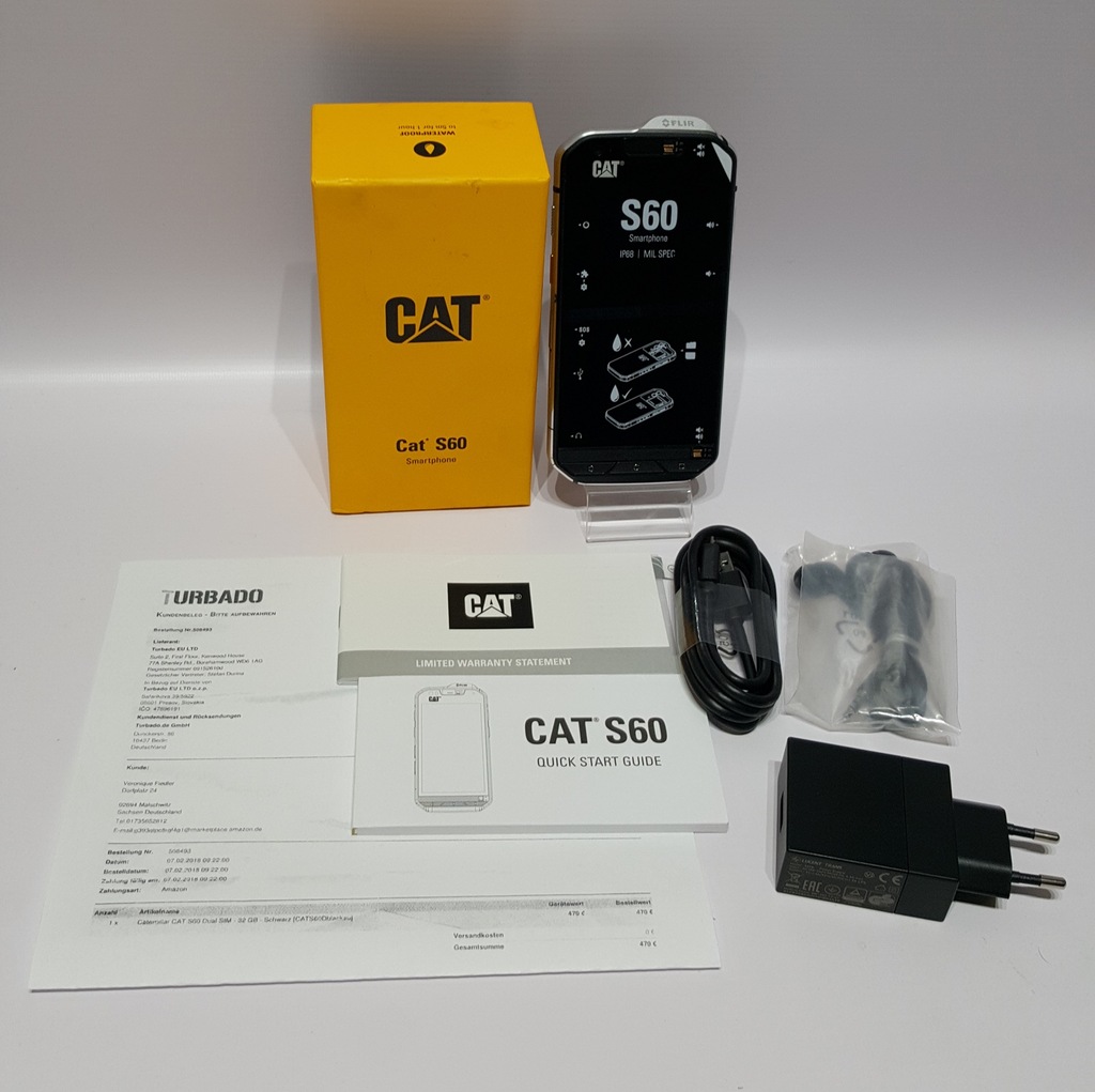 CAT S60 LTE DUAL SIM NOWY