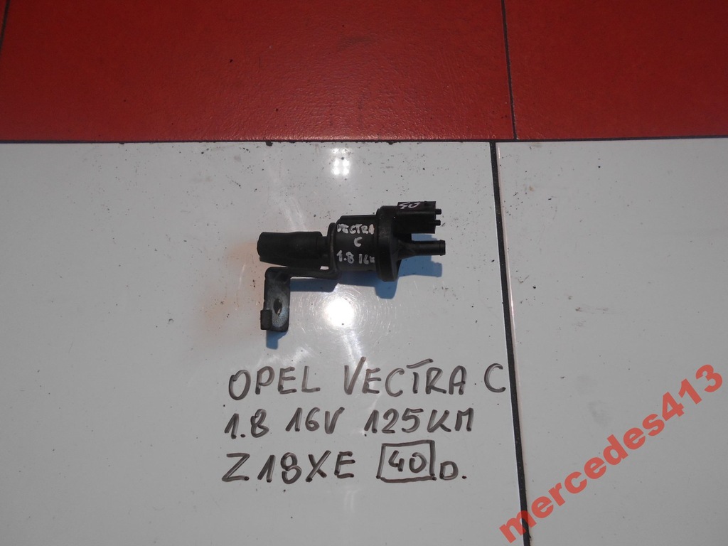 OPEL VECTRA C 1.8 16V ZAWÓR PALIWA