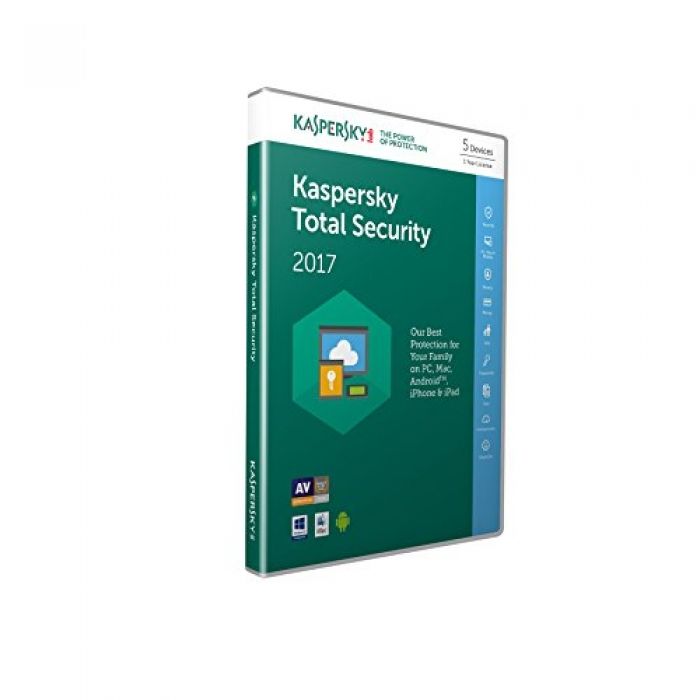 Kaspersky Total Security 2017 (5 Devices, 1 Year)