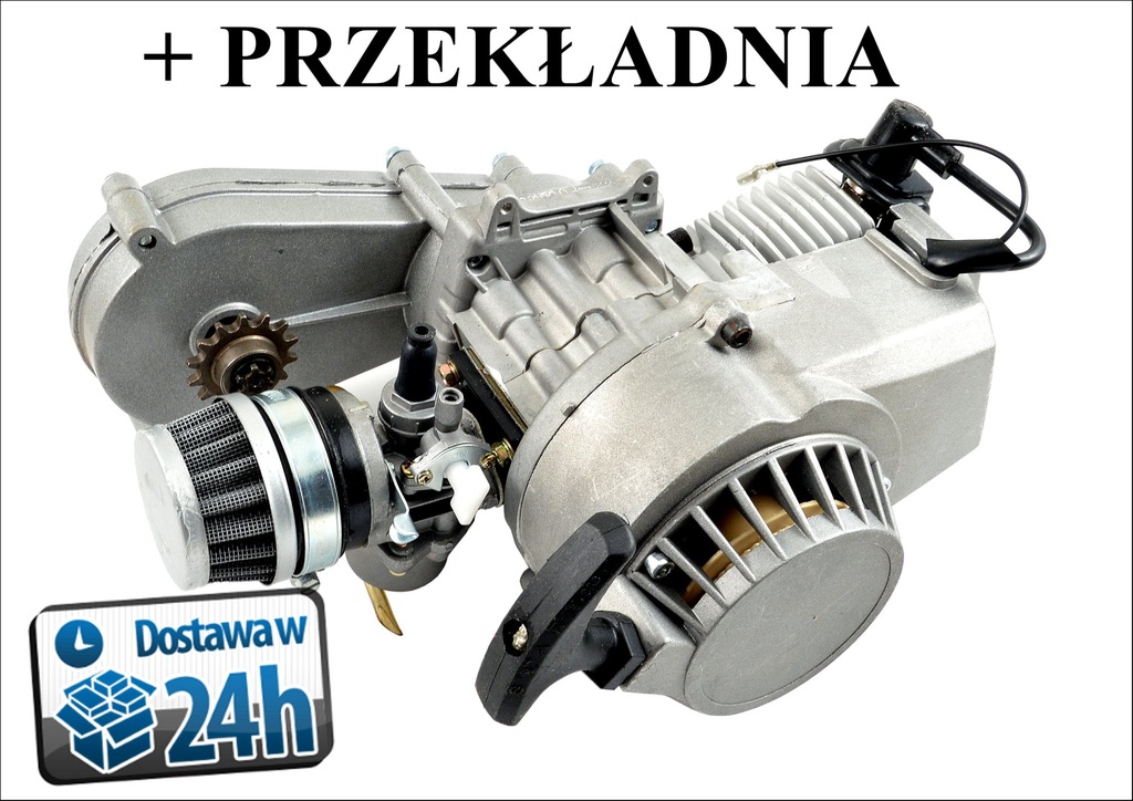 Silnik KXD moto mini cross kros 50 +przekładnia