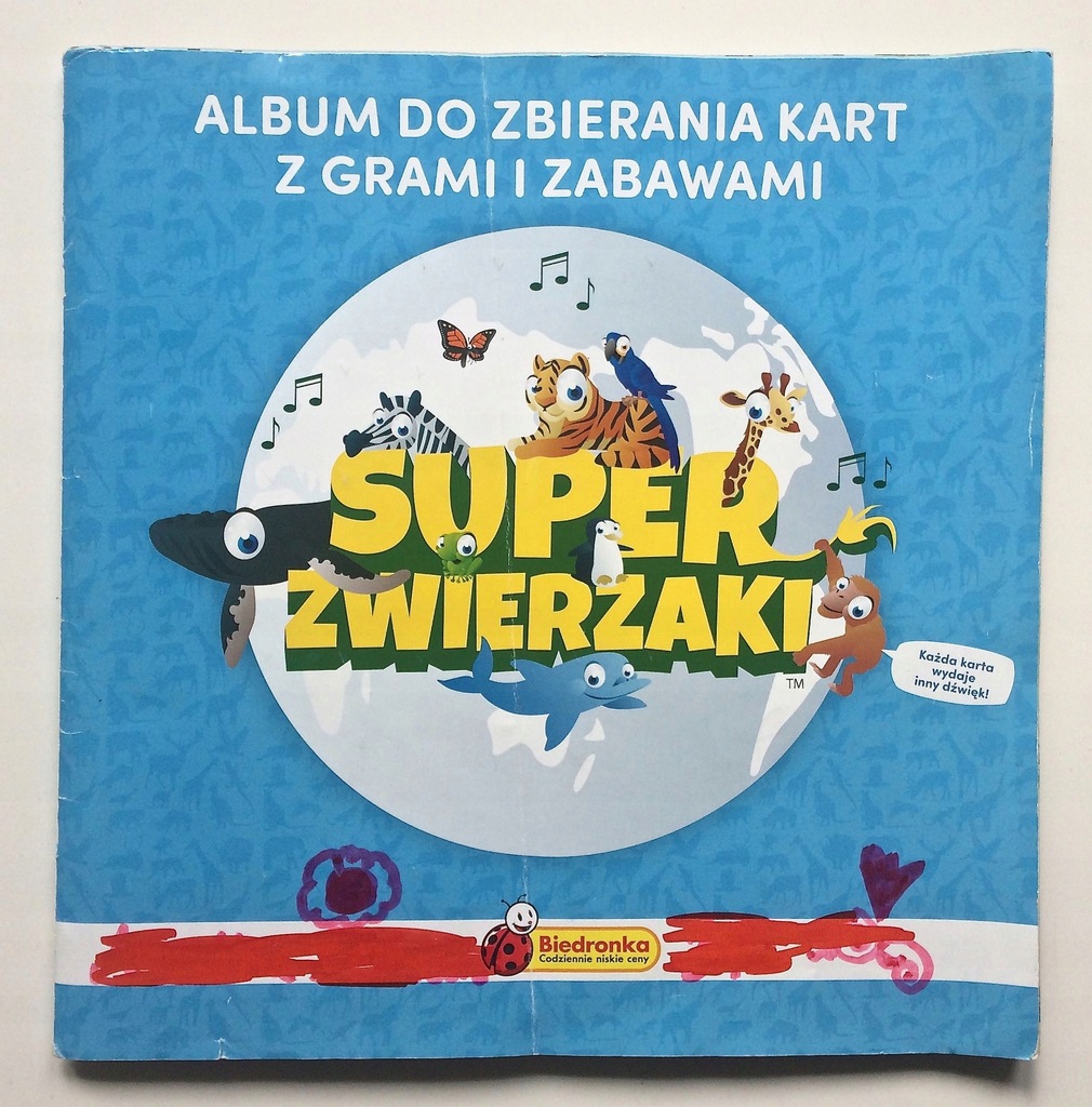 Biedronka Karty Album Super Zwierzaki 7565065753 Oficjalne Archiwum Allegro