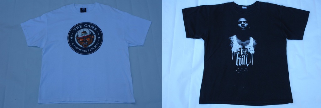 2x T-shirt koszulka Black Wall Street - The Game
