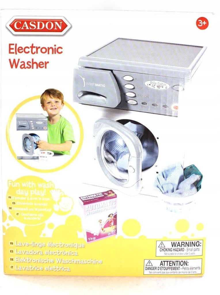 Casdon - 476 - Lave Linge Hotpoint Electronic Enfant