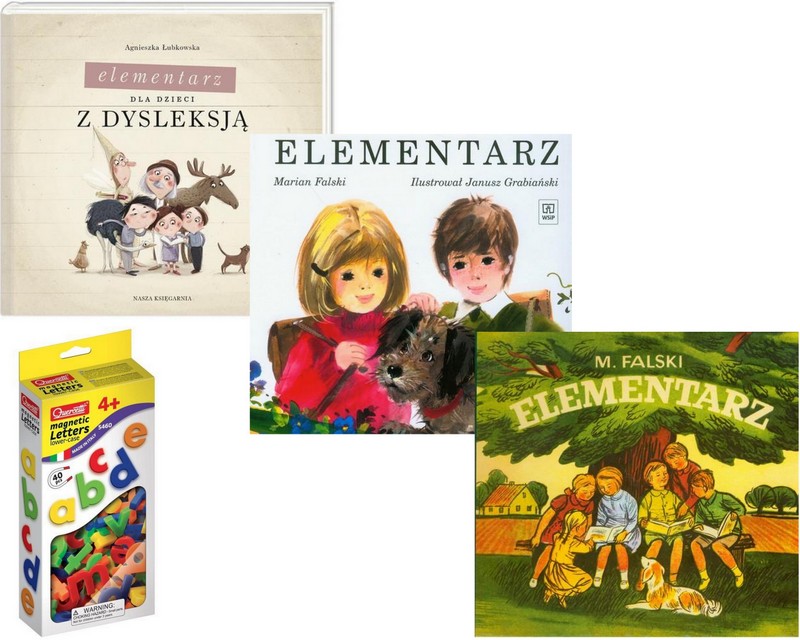 Elementarz dla dzieci z dysleksją LITERKI + FALSKI
