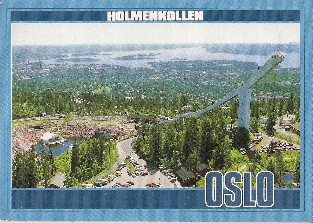 HOLMENKOLLEN Skocznia narciarska NORWEGIA