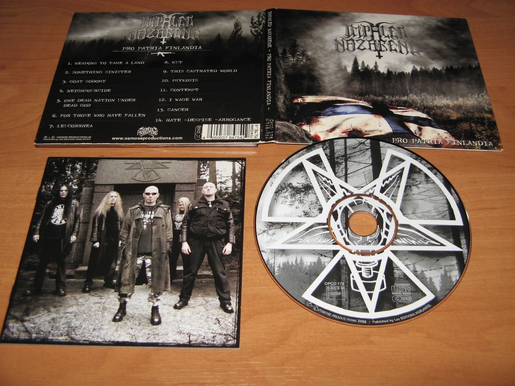 IMPALED NAZARENE - Pro Patria Finlandia - I wyd!!! - 7183607028