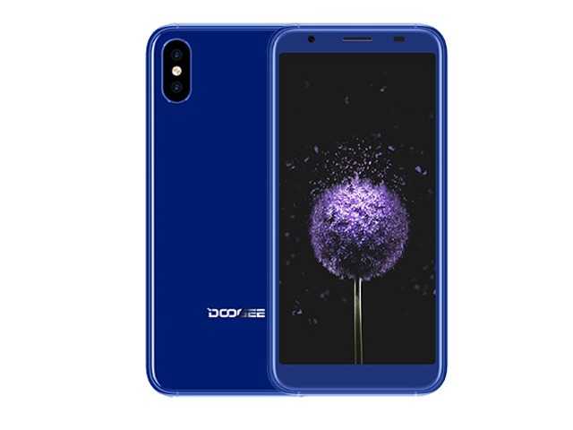 Niebieski Smartfon DOOGEE X55 16GB QUAD 8Mpx