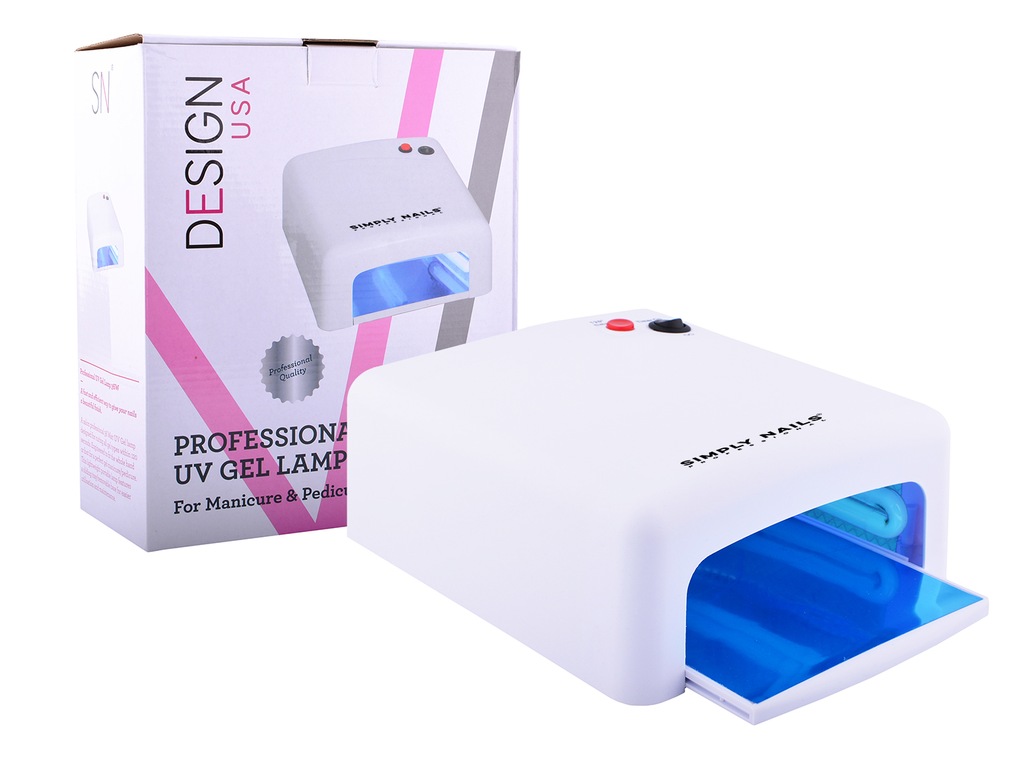 Simply Nails LAMPA UV DO PAZNOKCI ŻELE LAKIERY TOP