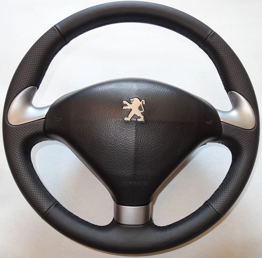NOWA kierownica PEUGEOT 407 SKÓRA coupe sedan SW