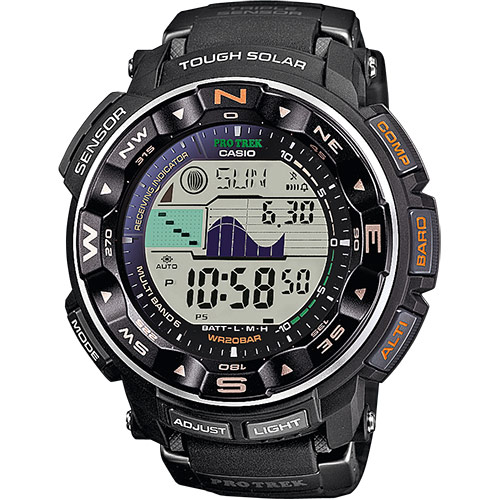Oryginalny Casio ProTrek PRW-2500-1ER z kompasem