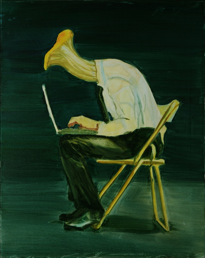 "Grzyb" Olej 80x65 Joanna Jóźwicka