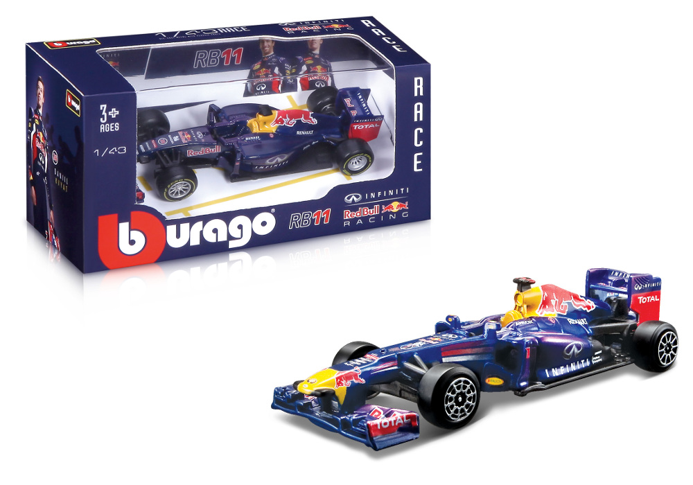 Bolid F1 Red Bull RB11 1:43 Bburago 18-38116