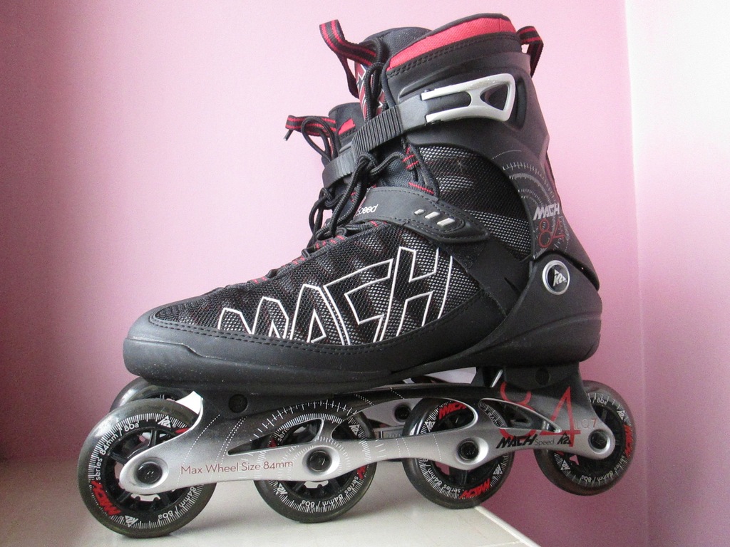 JAK NOWE ROLKI K2 MACH 84 SPEED CUSTOM FIT 46 !