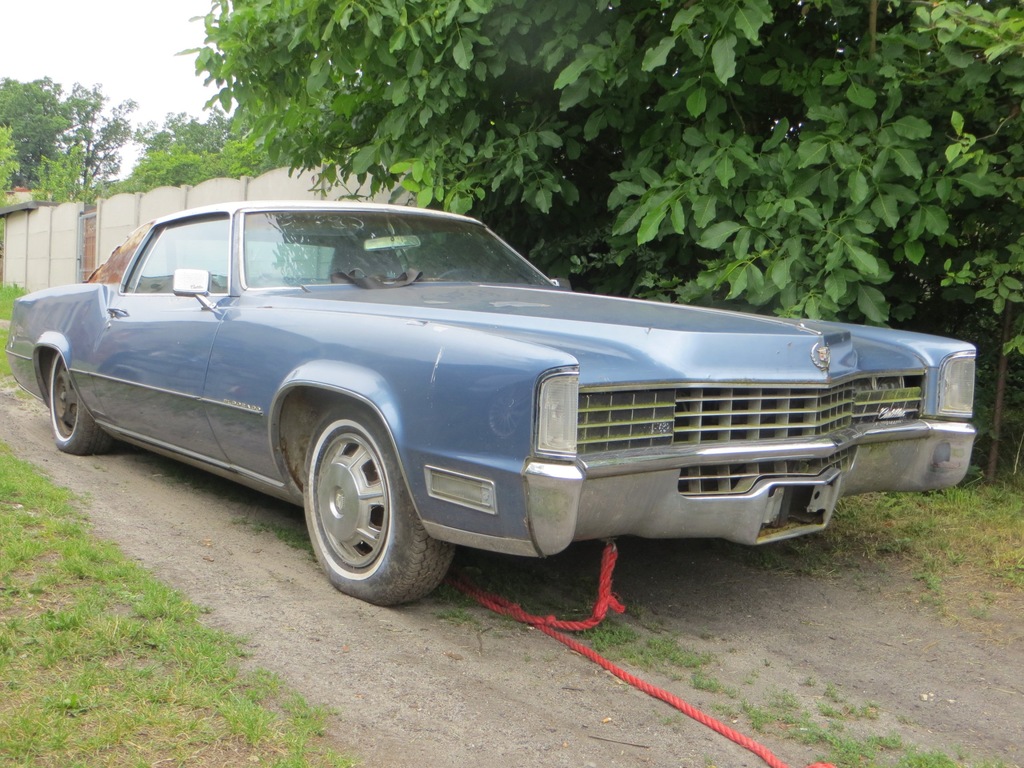 Cadillac Eldorado 1968 piękne, unikatowe Coupe 7.8