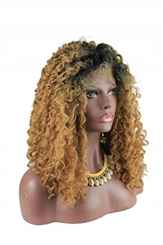 PERUKA AFRO LOKI ESSE WIGS CIEMNY BLOND 61 CM