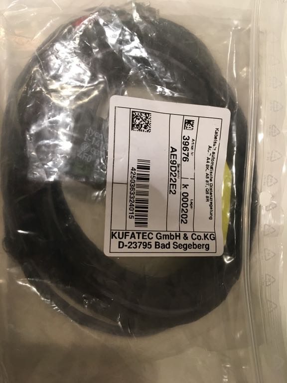 KUFATEC Kabel wiązka ACC Audi A5 A4 Q5