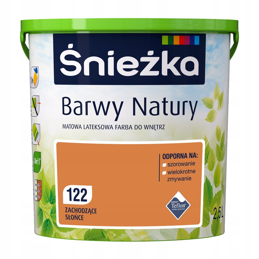 ŚNIEŻKA BARWY NATURY ZACHODZĄCE SŁOŃCE 122 5L