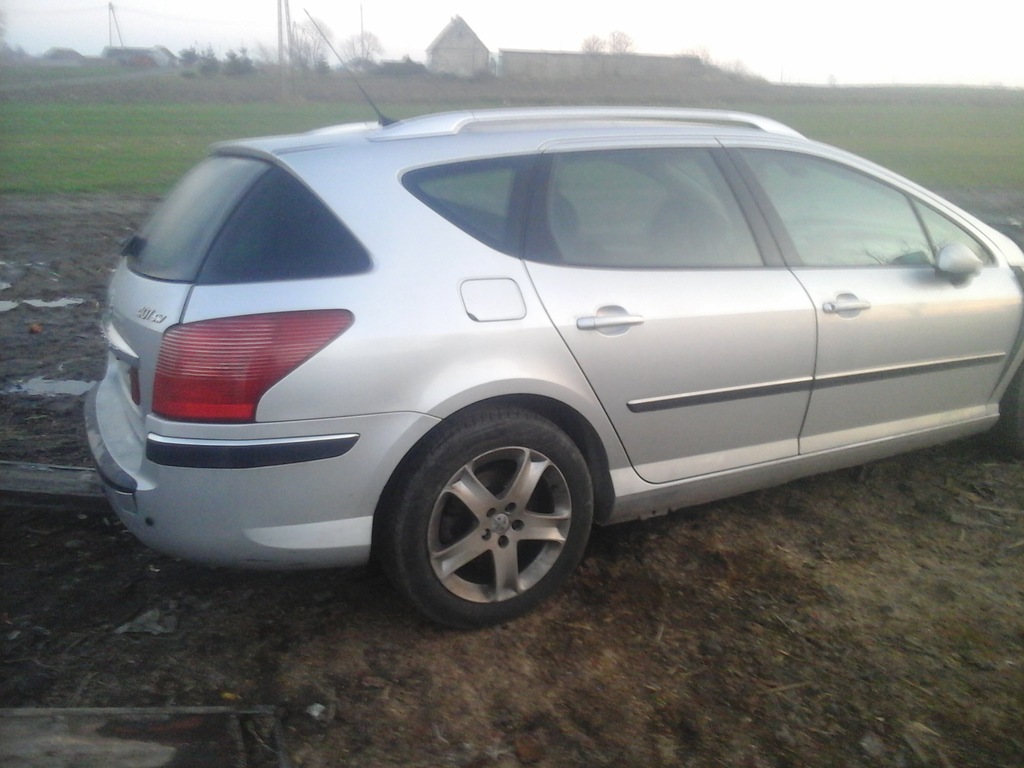 peugot 407 sw rok. 2005/07 demontaz