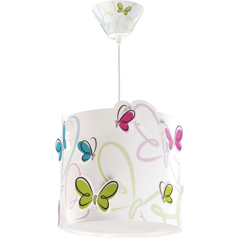 Lampa sufitowa wisząca dla dzieci butterfly motylk