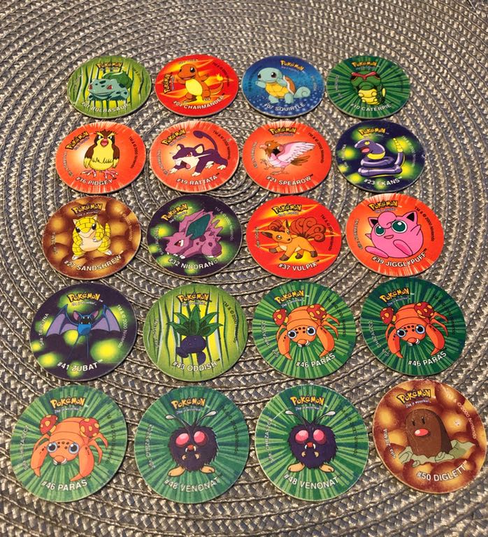 53 Tazo Pokemon