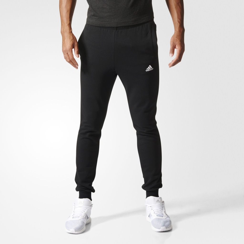 ADIDAS ESSENTIALS FRENCH TERRY TAPERED SLIM PANTS