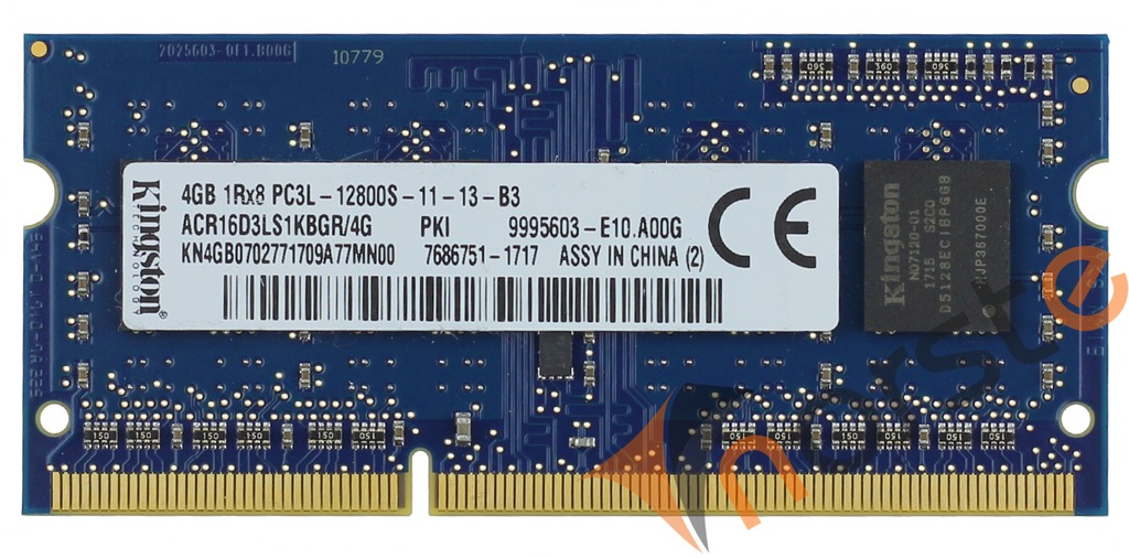 NOWE 4GB DDR3L 1600MHz KINGSTON ACR16D3LS1KBGR/4G - 7308120008 ...