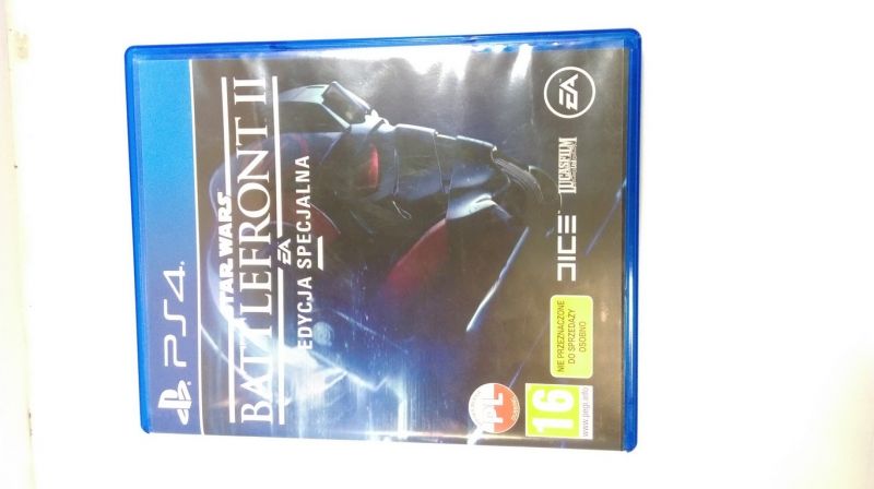 GRA STAR WARS BATTLEFRONT II PS4  EDYCJA SPECJALN