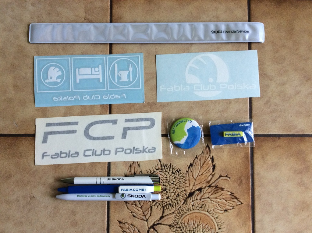 Gadżety SKODA FABIA club