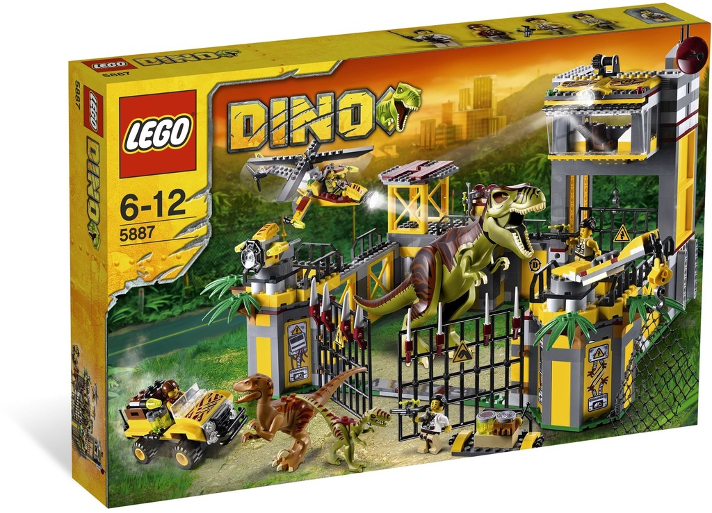 LEGO Dino 5887 Dino Defense HQ NOWE WAWA
