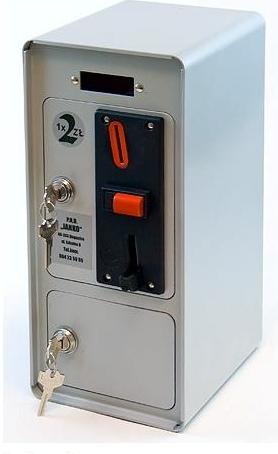 Automat wrzutowy czasowy wrzutnik na monety