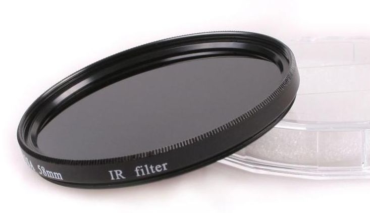 Filtr IR 720nm 58mm do Nikkor AF-S 50 mm f/1.4G