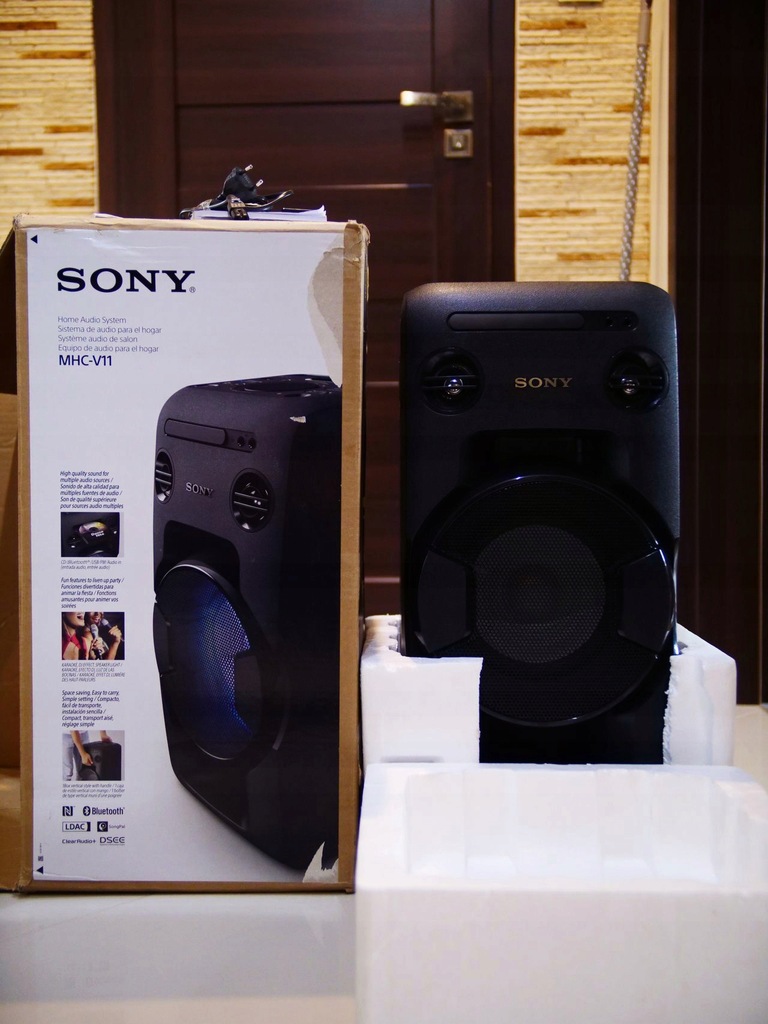 SONY MHC-V11 nowy gwarancja BLUETOOTH USB