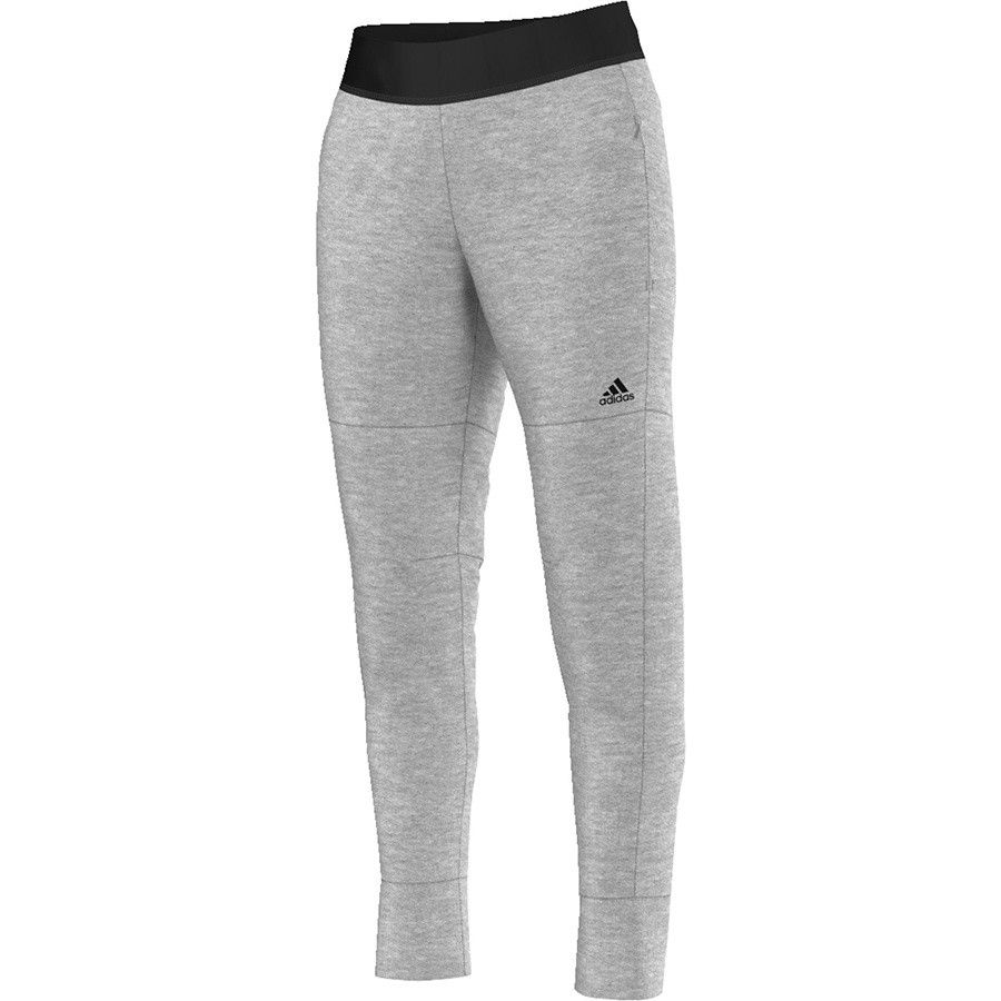 Adidas Spodnie Damskie Tappered Pant Grey XS