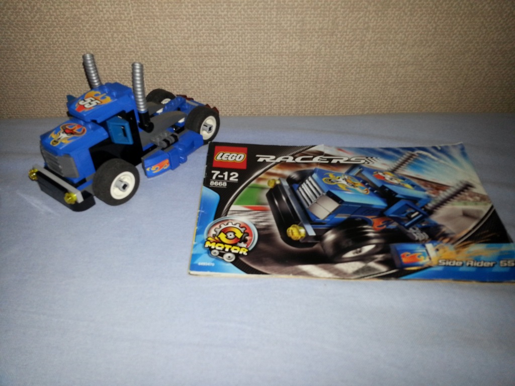 LEGO Racers side rider 8668