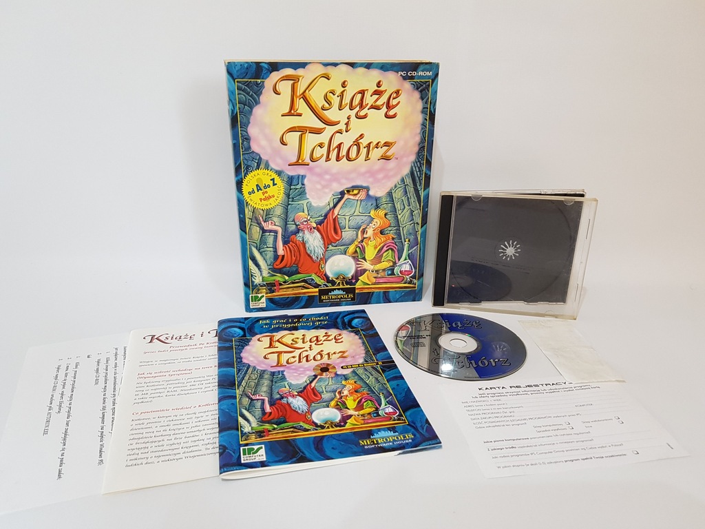 IDEAŁ Książę i Tchórz BIG BOX Kolekcjonerski PC PL