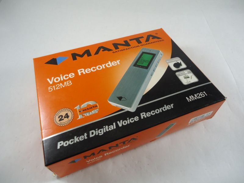 DYKTAFON MANTA MM261 KOMPLET, POLECAM
