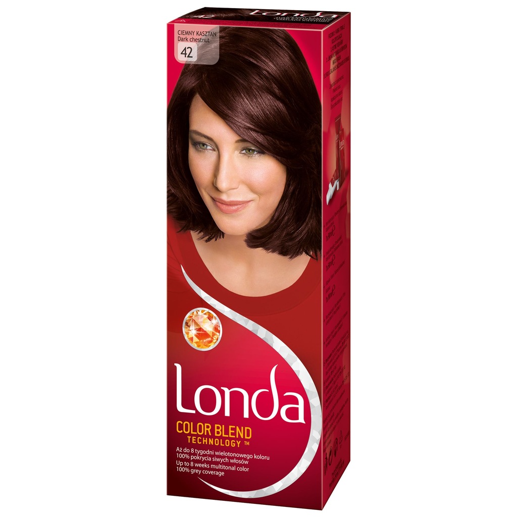 LONDA Color Farba do włosów 42 Ciemny Kasztan 6952252070 oficjalne